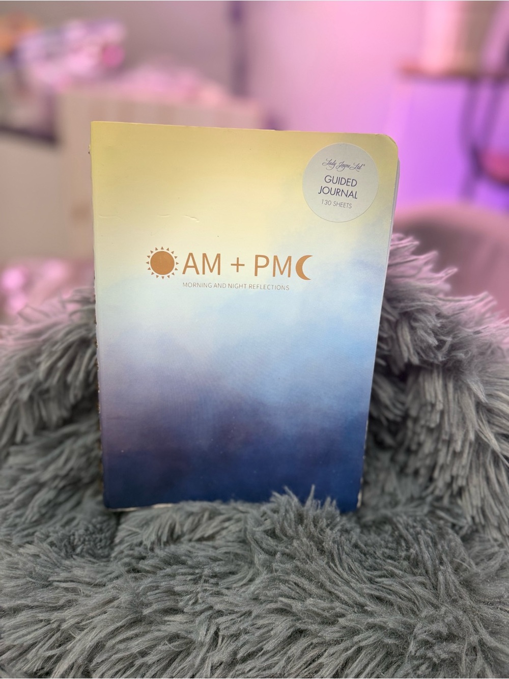 Guided Journal – Sunrise to Dusk Gradient (Yellow to Blue)